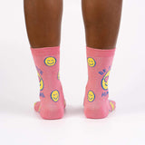 Sock it to Me Be A Nice Human Womens Crew Socks