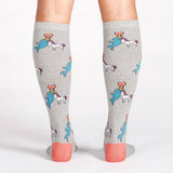Sock it to Me Great Horns Think Alike Knee High Socks