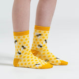 Sock it to me Bee's Knees Youth (aged 3-6) Crew Socks