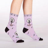 Sock it to Me Tiny Dancer Junior (aged 7-10) Crew Socks