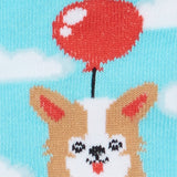 Sock it to Me Pup, Pup and Away Junior (aged 7-10) Crew Socks