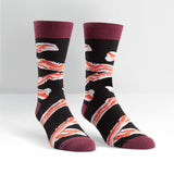 Sock it to me Food Affair Gift Box Set styles: Bacon, Pizza Party, Hot Sauce Mens Crew