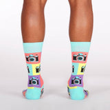 Sock it to Me Say Cheese! Mens Crew