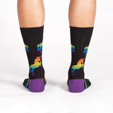 Sock it to Me Pride & Fabulousness Mens Crew Socks