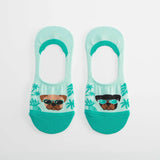 Sock it to me No Show Sun's Out, Pug's Out Womens Ankle Socks