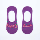 Sock it to me No Show Happy Hour  Womens Ankle Socks