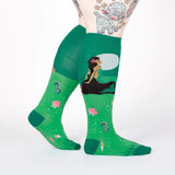 Sock it to me Stretch Moonlight Mermaid Knee High Socks