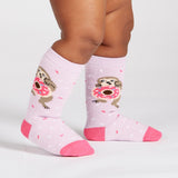 Sock it to me Snackin' Sloth Toddler Crew 1-2 yrs Socks