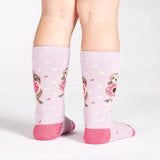 Sock it to me Snackin' Sloth Toddler Crew 1-2 yrs Socks