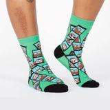 Sock it to Me Oh Snap! Womens Crew Socks