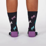 Sock it to Me Keep Prancing Womens Crew Socks