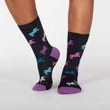 Sock it to Me Keep Prancing Womens Crew Socks