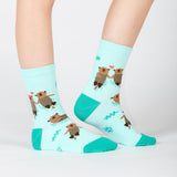 Sock it to Me My Otter Half Junior (aged 7-10) Crew Socks
