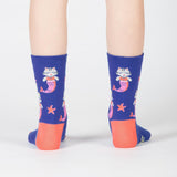 Sock it to Me Purrmaid Junior (aged 7-10) Crew Socks
