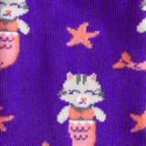 Sock it to Me Purrmaid Junior (aged 7-10) Crew Socks