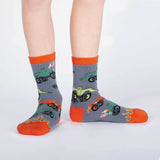 Sock it to me Monster Truck Youth (aged 3-6) Crew Socks
