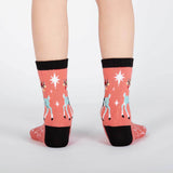 Sock it to Me With Bells On! Junior (Age 4-10) Crew Socks
