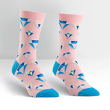 Sock it to Me Diamonds are Forever Womens Crew Socks