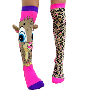 MADMIA Cheetah Toddler (aged 3-5) Knee High Socks