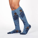 Sock it to Me Deep Sea Queen Knee High Socks