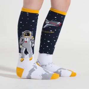 Sock it to Me One Small Step Junior (aged 7-10) Knee High Socks