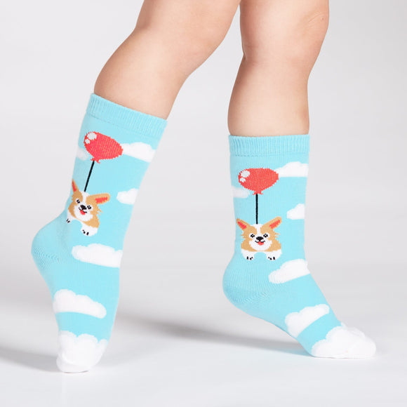 Sock it to me Pup, Pup and Away Toddler Crew 1-2 yrs Socks
