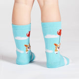 Sock it to me Pup, Pup and Away Toddler Crew 1-2 yrs Socks
