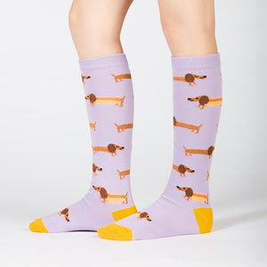 Sock it to Me Hot Dogs Youth (aged 4-7) Knee High Socks